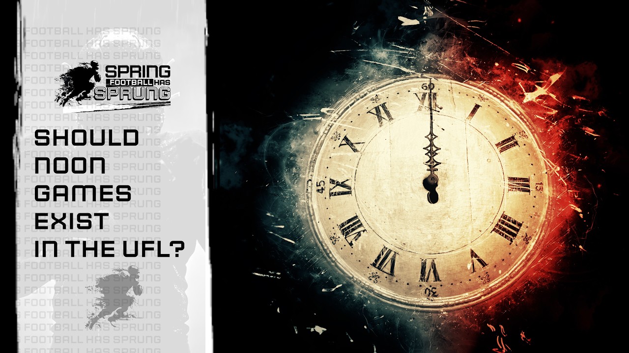 Defending DC's Attendance Issues/Continental Football League=Titanic? | SPRING FOOTBALL HAS SPRUNG