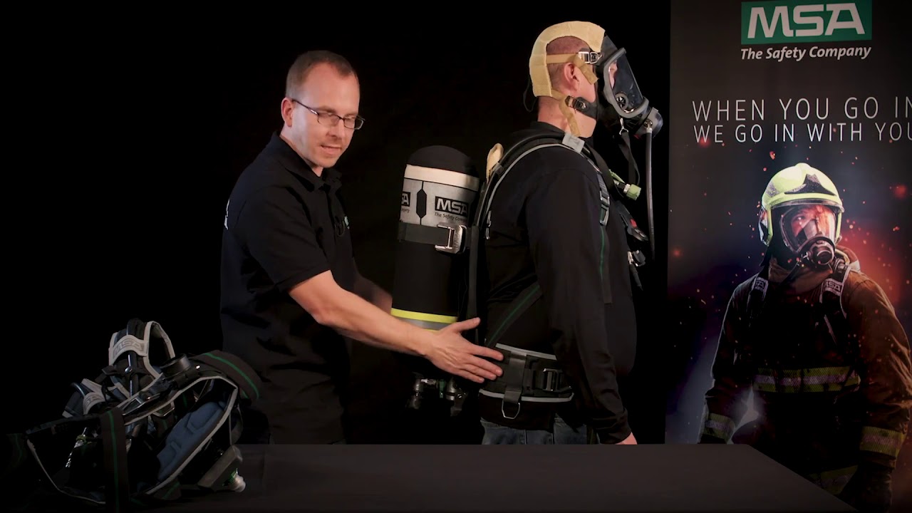 The Ergonomic design of the M1 SCBA (Self Contained Breathing Apparatus) System