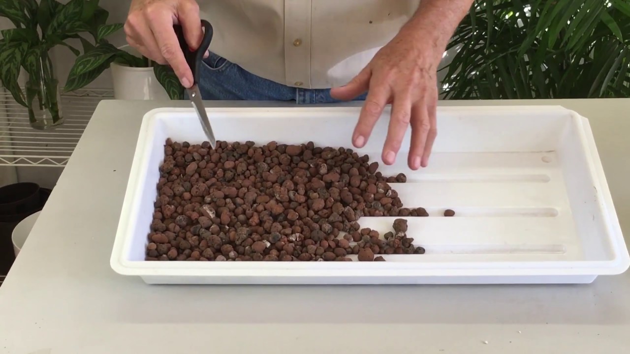 Reusing LECA Pebbles