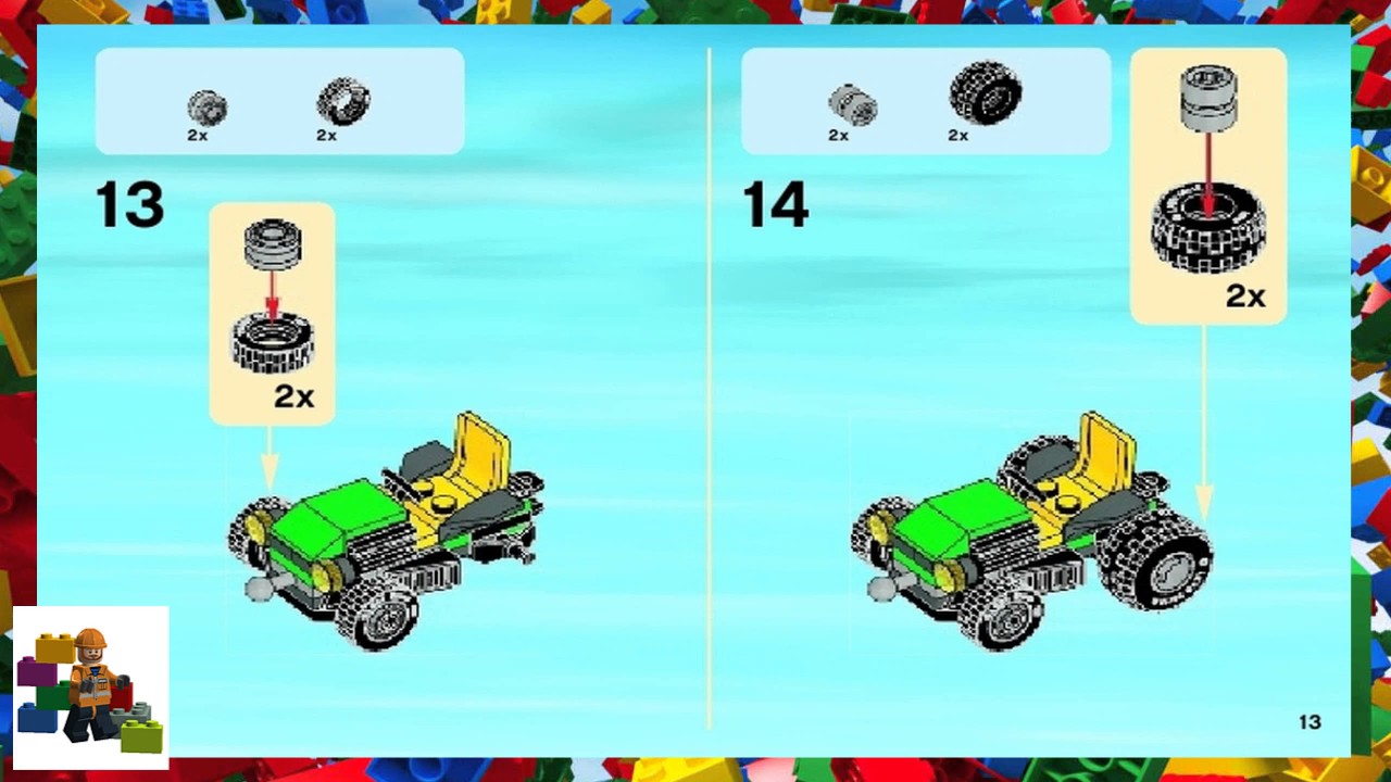 LEGO instructions - City - Traffic - 60026 - Town Square (Book 1)