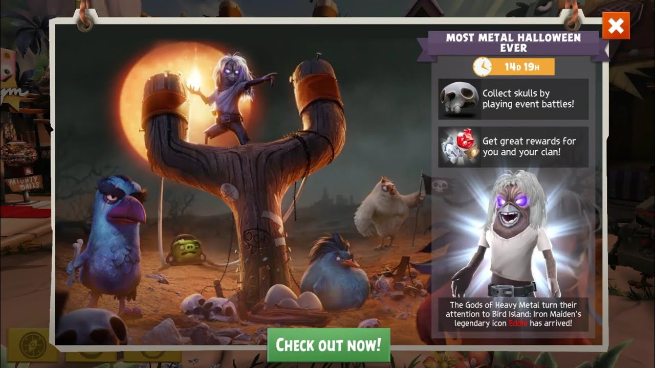 Angry Birds Evolution: Most Metal Halloween ever, Greatest Event so Far