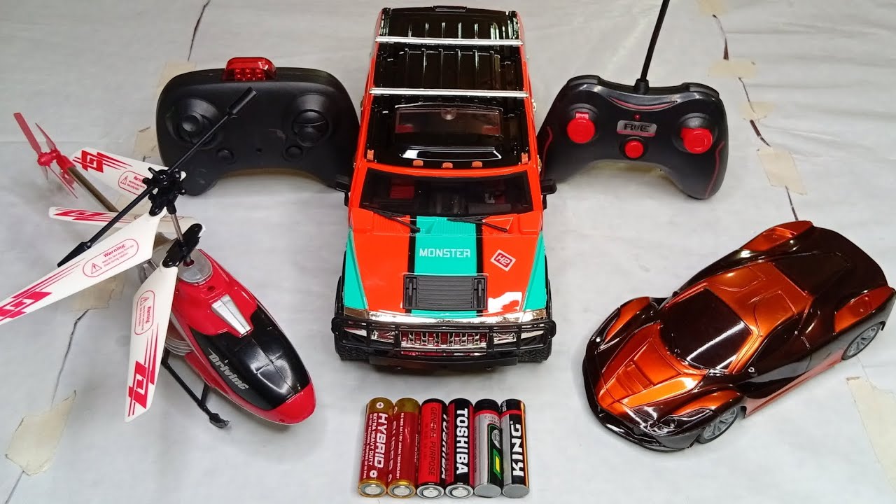 Radio Control Off Road 4x4 Jeep and Remote Control Racing Rc Car, helicopter rc toy, monster car
