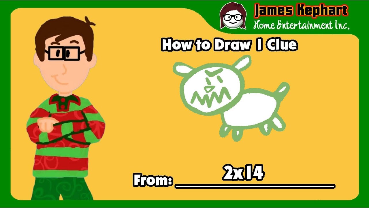 James' One Clue Series - How to Draw Green Puppy (2x14 Version)