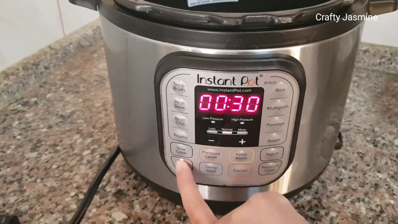 طريقة استخدام طنجرة الضغط الكهربائيه instant pot