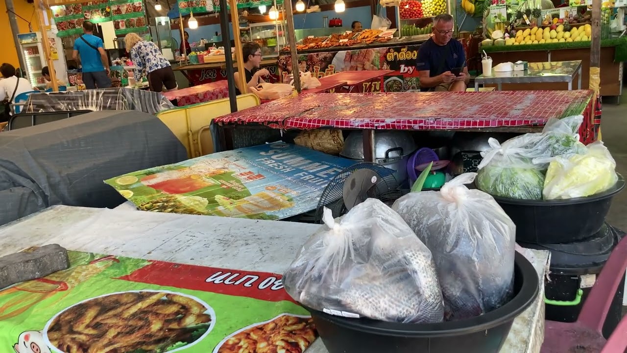 Had Lamai market Food corner- Koh Samui- Thailand 🇹🇭 21-12-2025