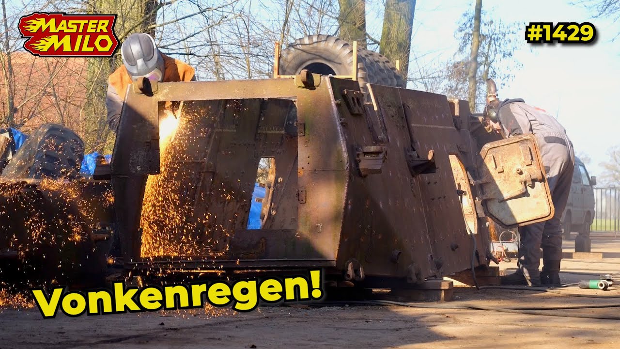 Gutsen en slijpen aan de Staghound #1429