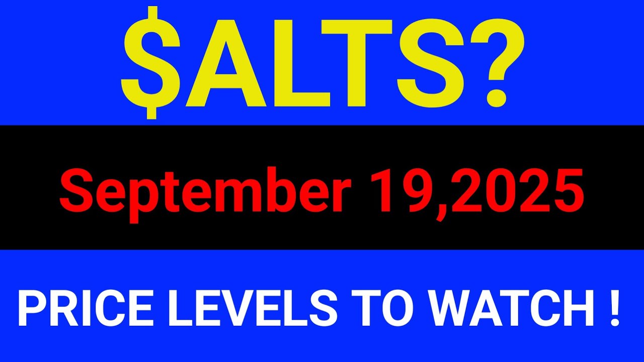 ALTS Stock (AltShares, Inc.) ALTS Stock Technical Analysis | ALTS Stock Today | September 19, 2025