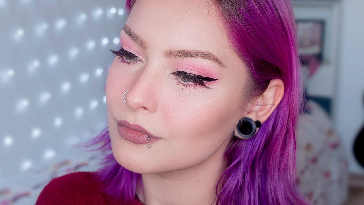 Tutorial maquiagem rosa super fácil! 💕