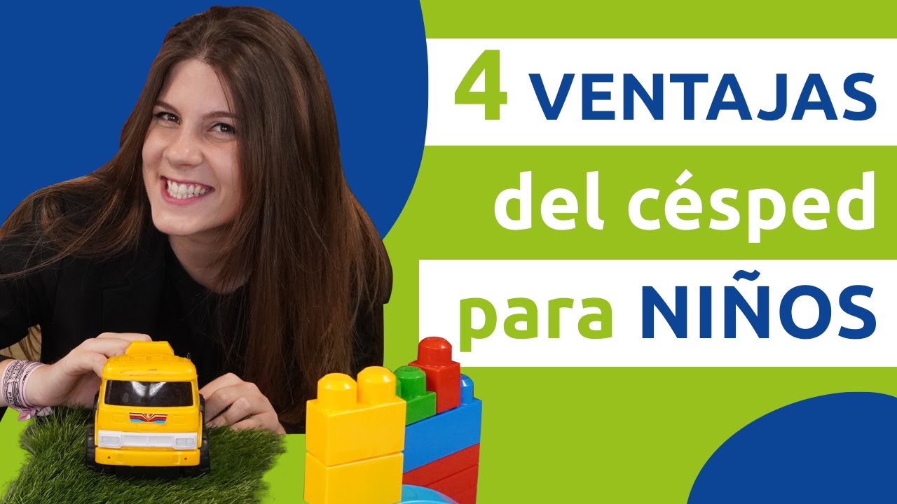 4 ventajas del c&eacute;sped artificial PARA NI&Ntilde;OS deTodoCESPED