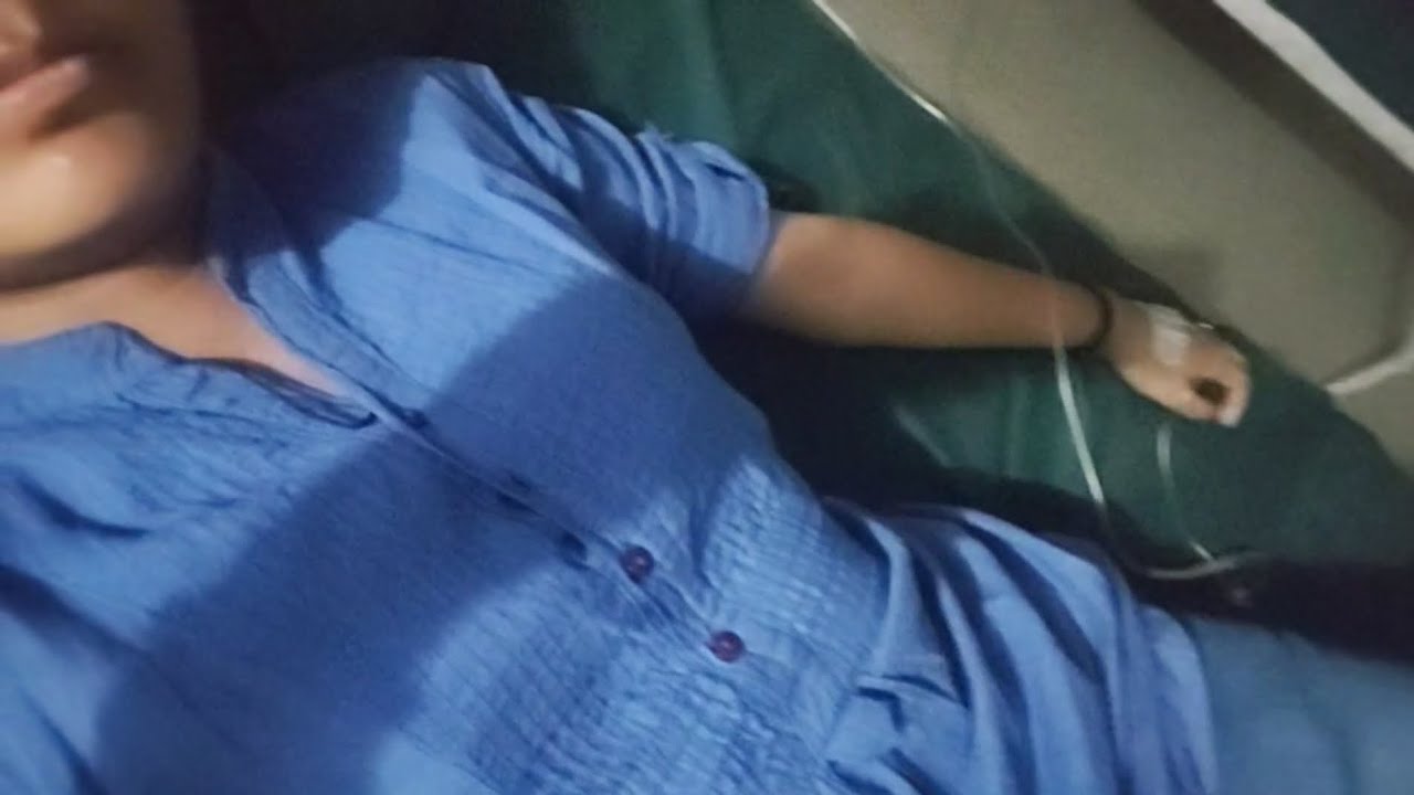 Typhoid Treatment Day 1 | Hospital mein drip lagwayi 💧