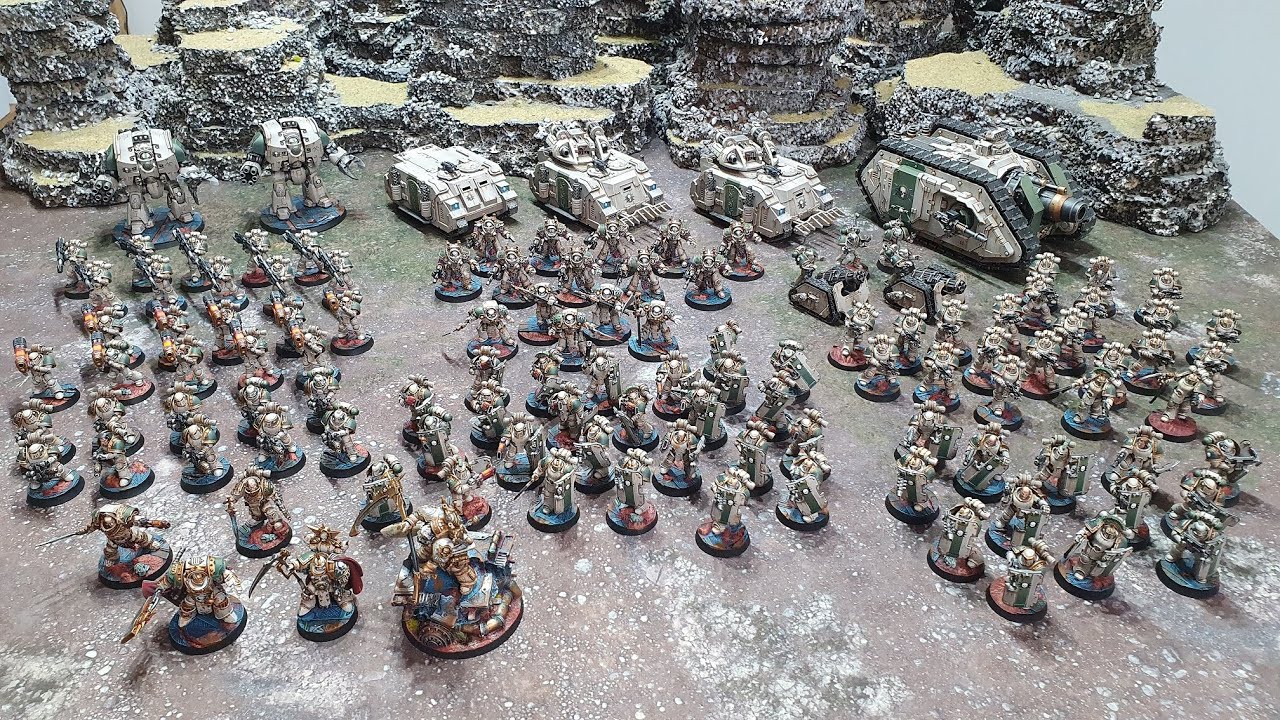 My entire Death Guard collection for games of Warhammer Horus Heresy