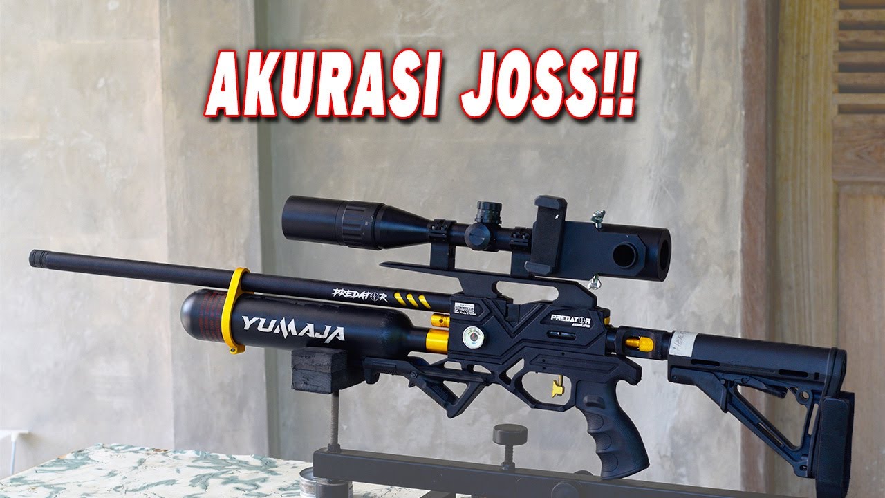 TES AKURASI DAN REVIEW SENAPAN ANGIN PCP PREDATOR YUMAJA TERBARU 2023 | HARGA PROMO GRATIS ONGKIR