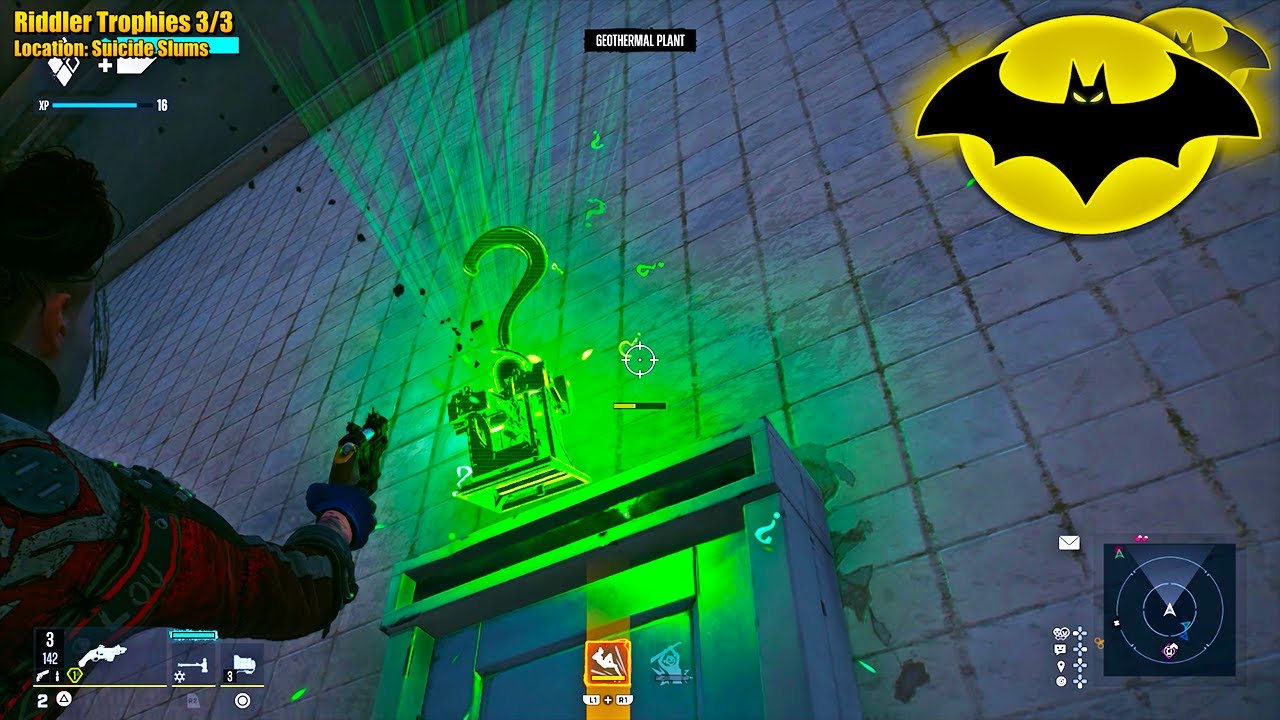 All Riddler Trophies in Suicide Slums Location - Suicide Squad Kill the Justice League
