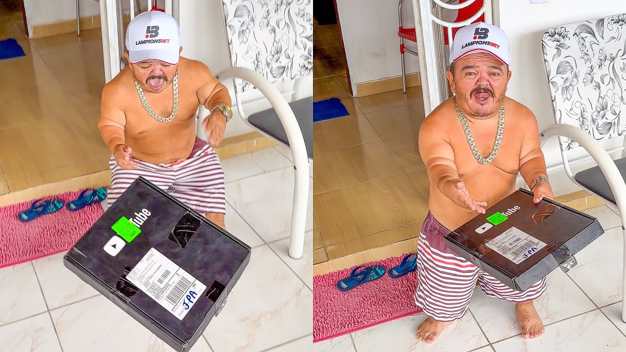 LEÔNCIO TROLA PILILIU JOGANDO A PLACA DE 100 MIL INSCRITOS NO CHÃO 😂| PALPITES DO PILILIU