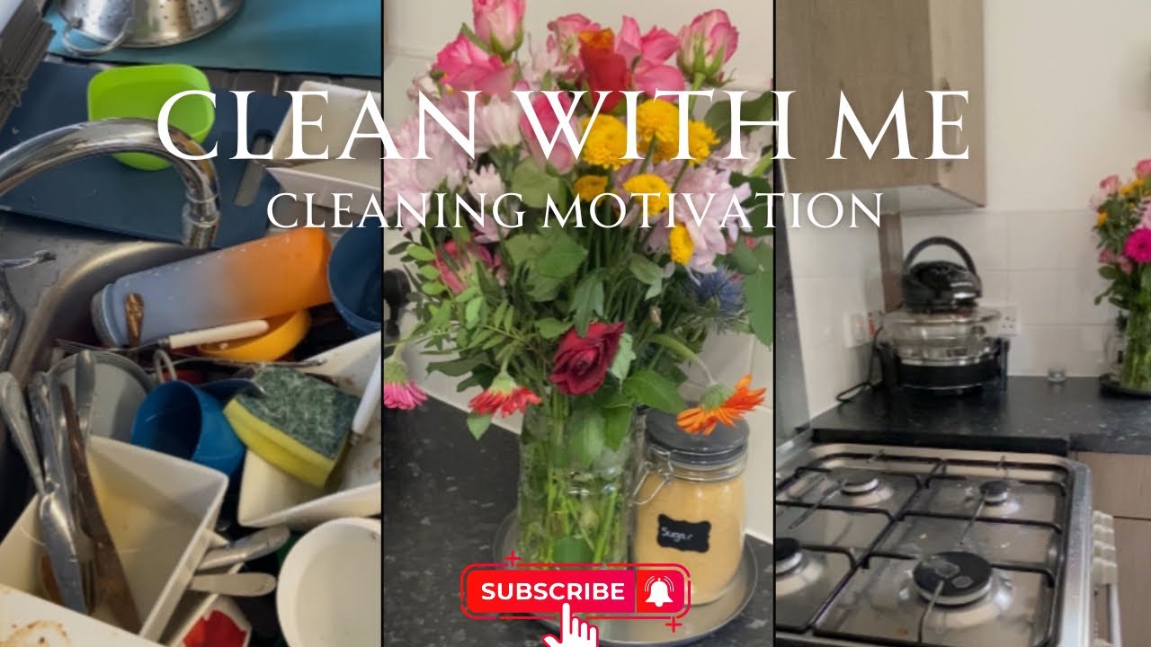 IMMERSIVE QUICK CLEAN WITH ME (get it all done)🏠🧺🍽️MOTIVATION ​⁠@lizzahhazzil ​⁠@watchcrissywork