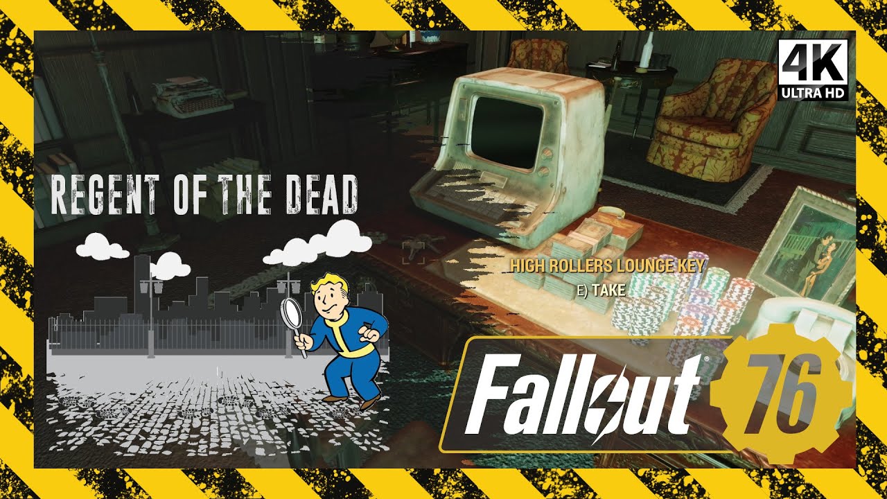 Regent of the Dead | Fallout 76 [4K] | Atlantic City Side Quest | No Commentary - Ep. 103