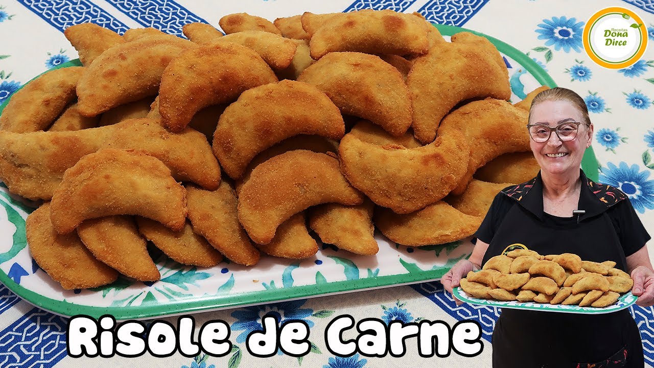 RISSOLE DE CARNE | PASTÉIS DE CARNE | SALGADINHO DE FESTA | RISOLE DE CARNE FÁCIL E RÁPIDO #568