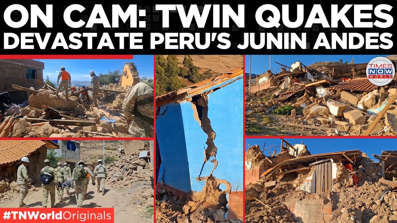 BREAKING: Peru ROCKED By Twin Earthquakes In Junin &mdash; At Least 6 Dead And 30 Injured In Andes!