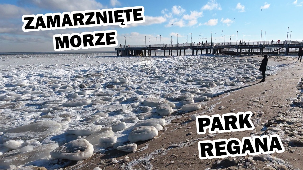 Biegam po morzu! Zimowy trening w Parku Regana.