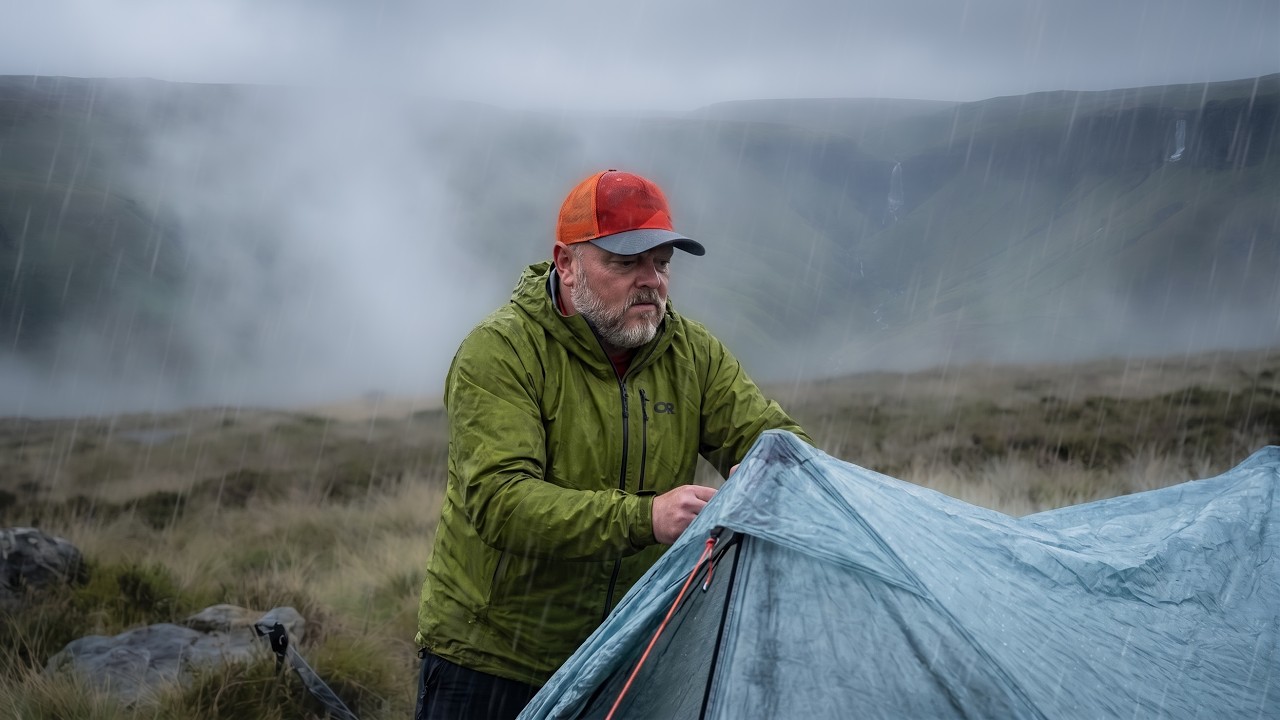 Ultralight Wild Camping - When the Heavens Finally Opened!