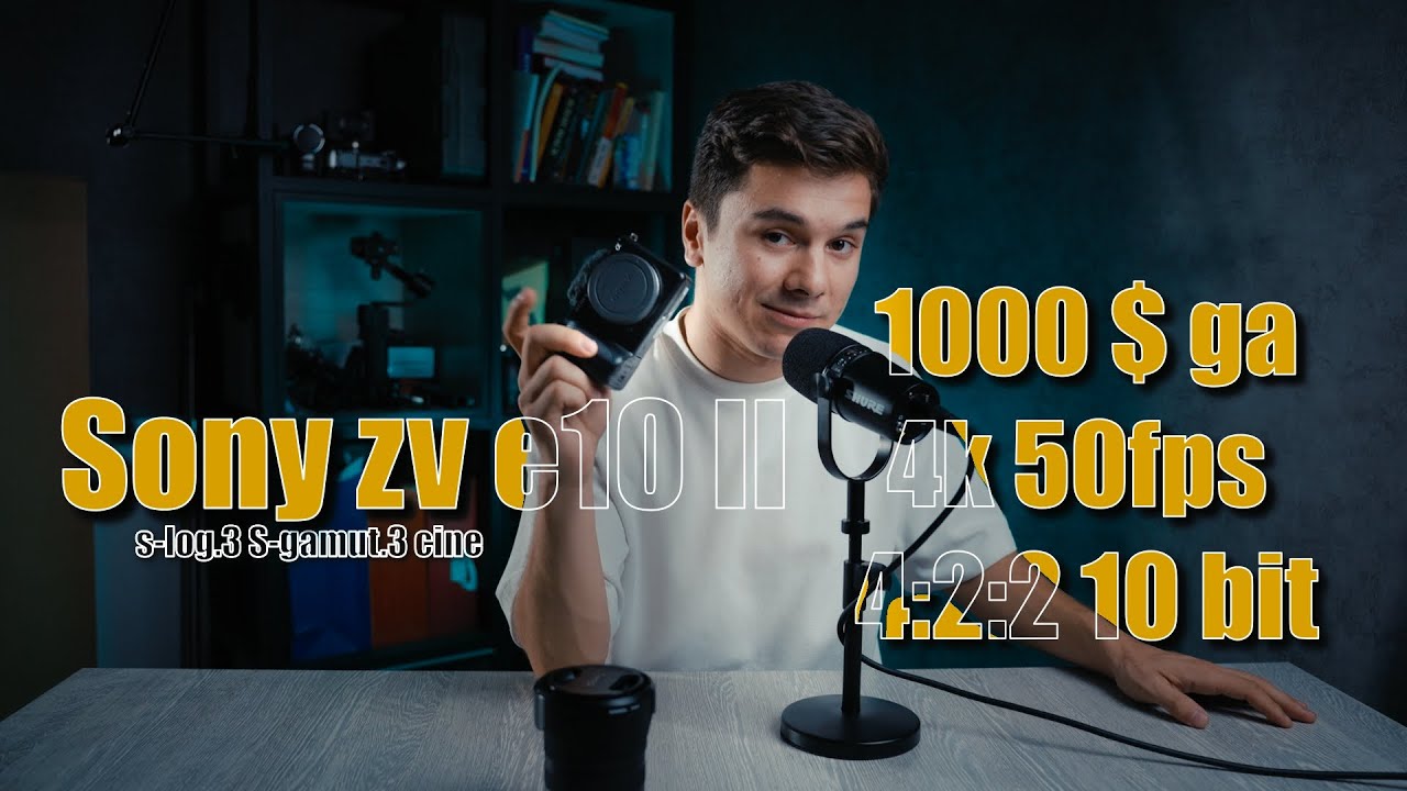 Sony zv e10 mark II- 1000 $ ga Arziydimi? To'g'risini aytaman