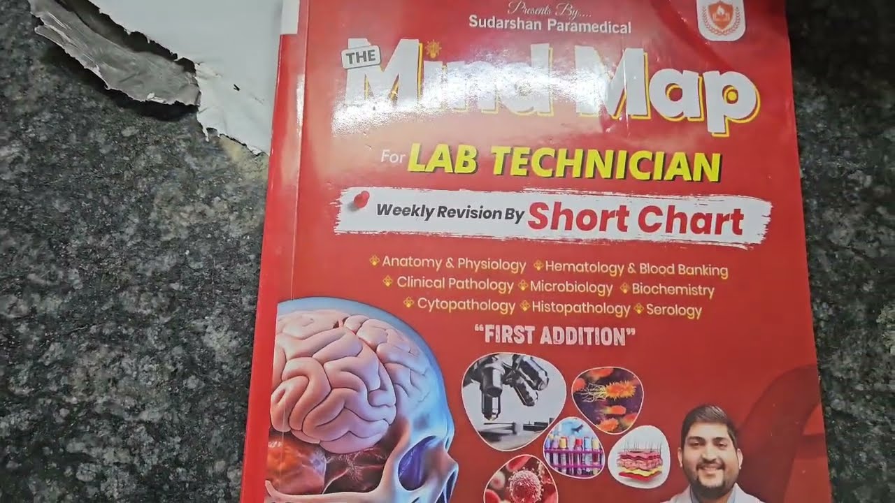 Mind Map Lab Technician Ram Sir Book Review @paramedicalExam  @OfficialMedicalVacancy #dmlt