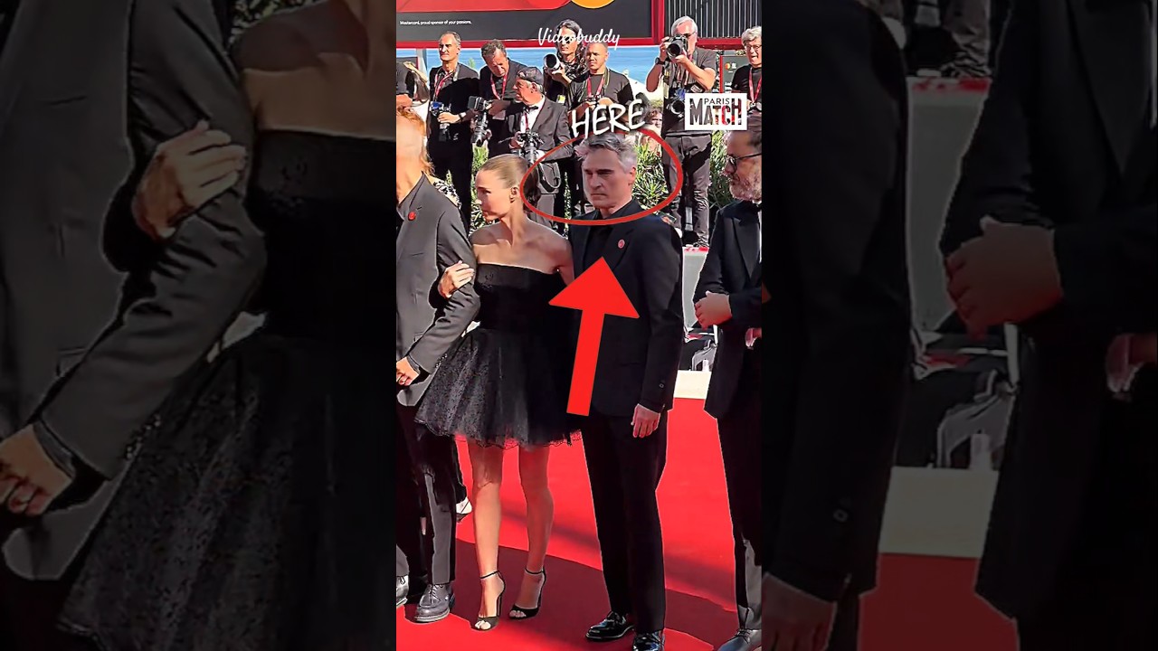 Joaquin Phoenix Arrived To The Red Carpet🔥