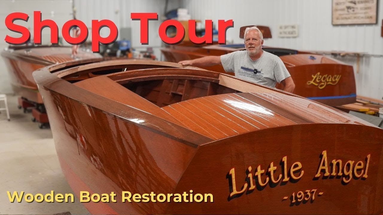 Restoring Old Boats - Shop Tour