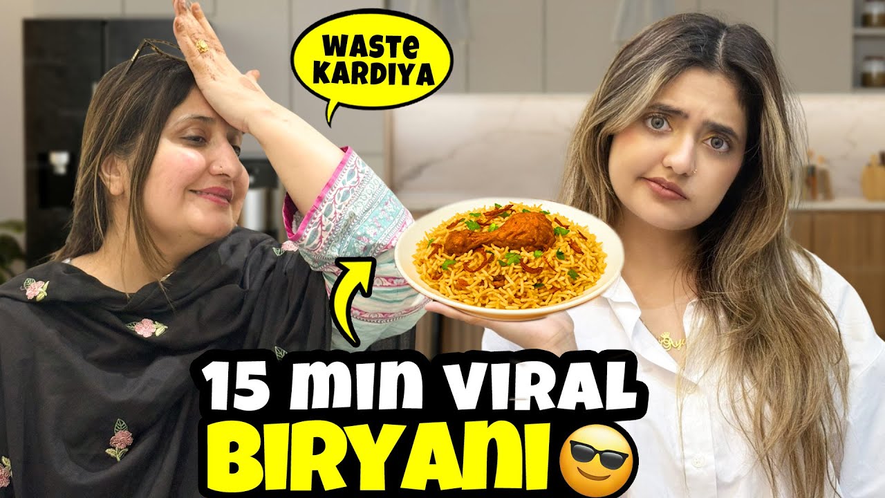 Kitchen ko Agg lagne lagi 😱 Karachi Style Biryani 🔥