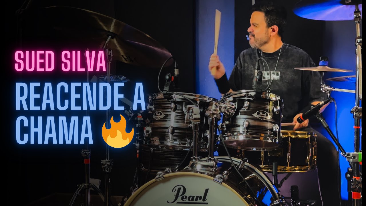 Reacende a Chama 🔥- Sued Silva #jcbatera #drumcover #suedsilva