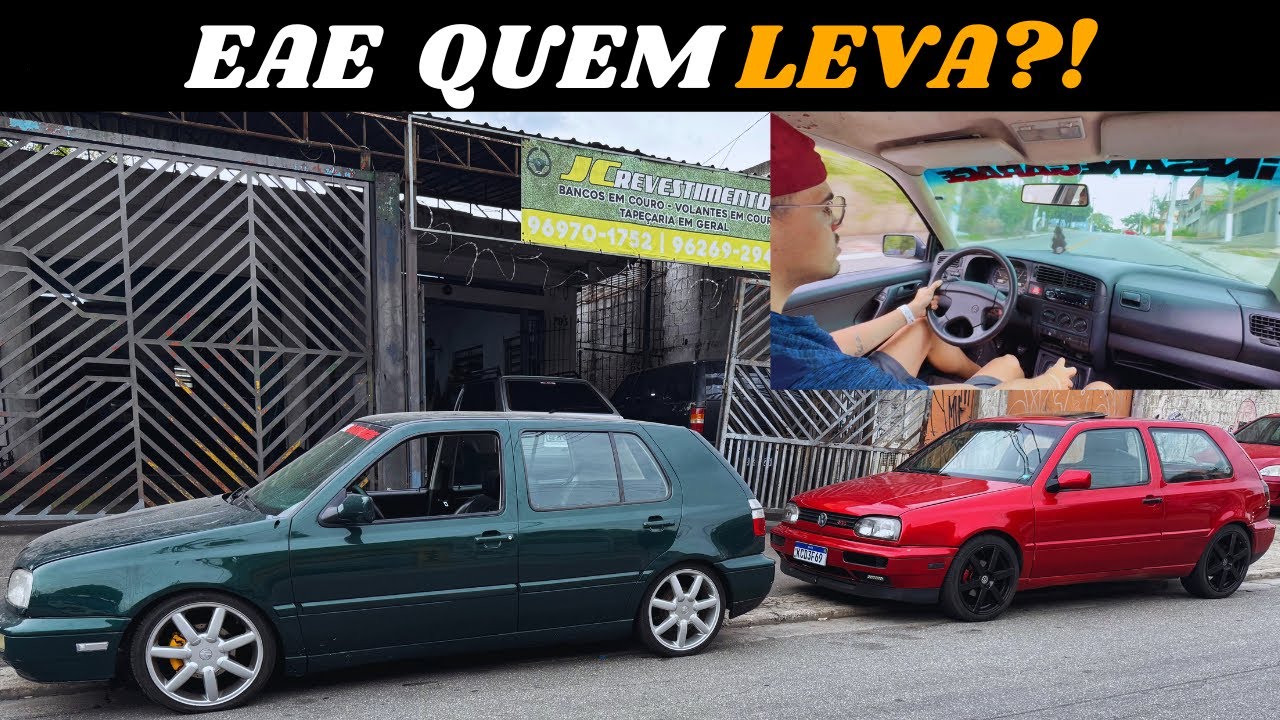 Tirando a Poeira Do Azeitona - Role de GOLF MK3 TURBO - Intercooler - FT450 - Pressão por Marcha!