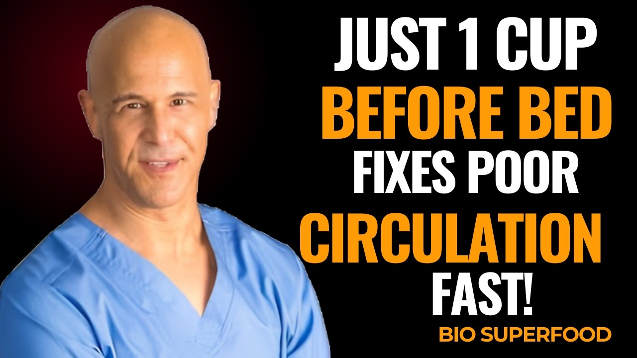 SENIORS: Just 1 Cup of THIS Drink Increases Blood Flow and Circulation in Legs & Feet