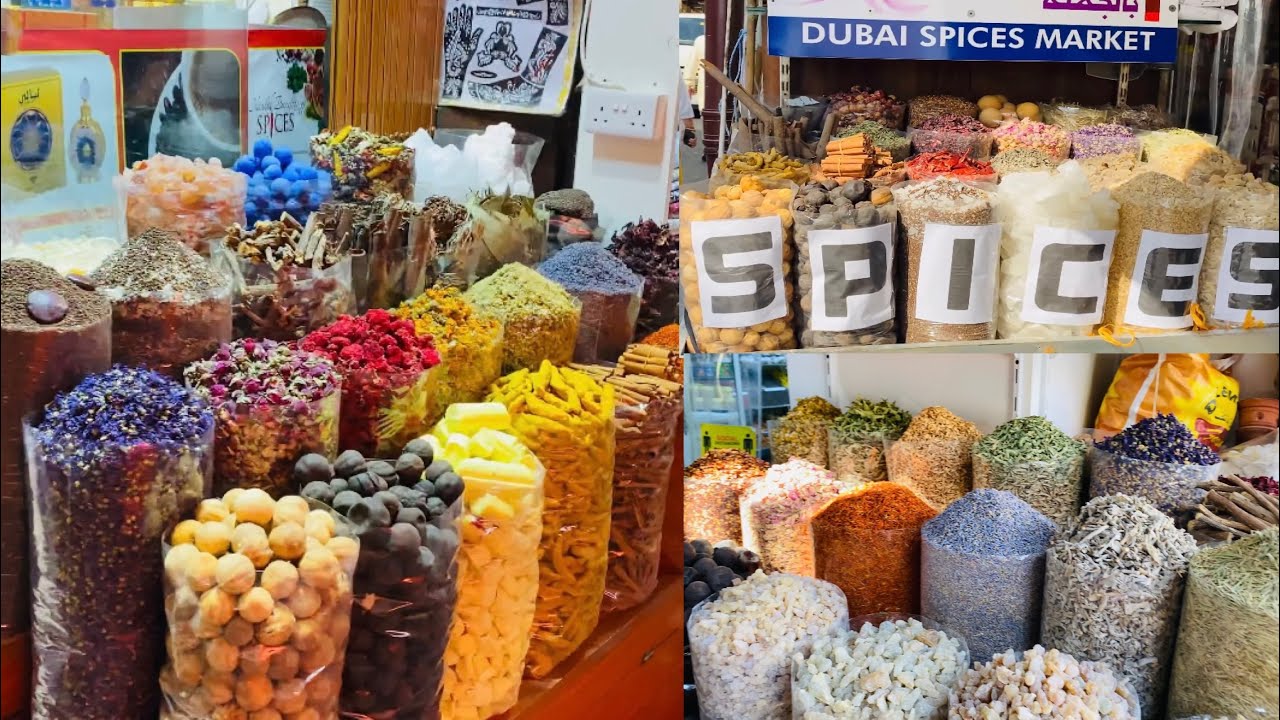Itna Masala kahan se aaya||Dubai Spices souk Deira