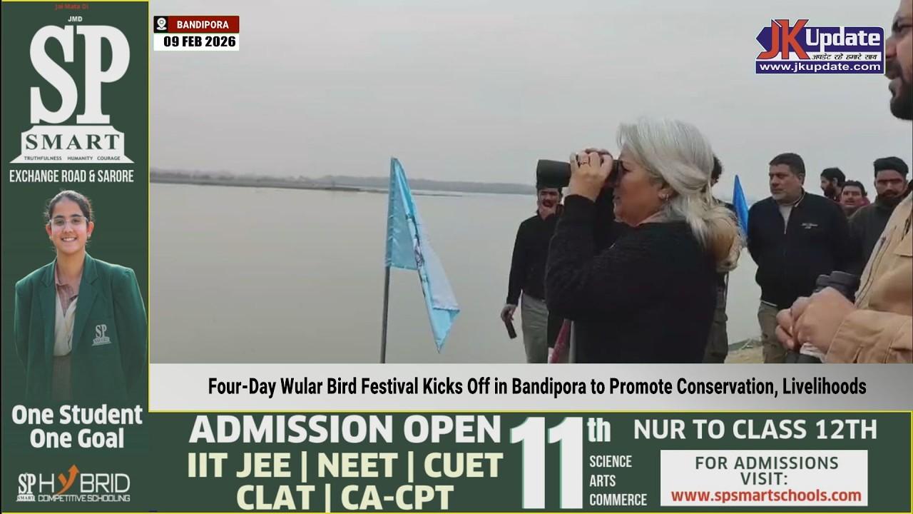 Four-Day Wular Bird Festival Kicks Off in Bandipora to Promote Conservation, Livelihoods
