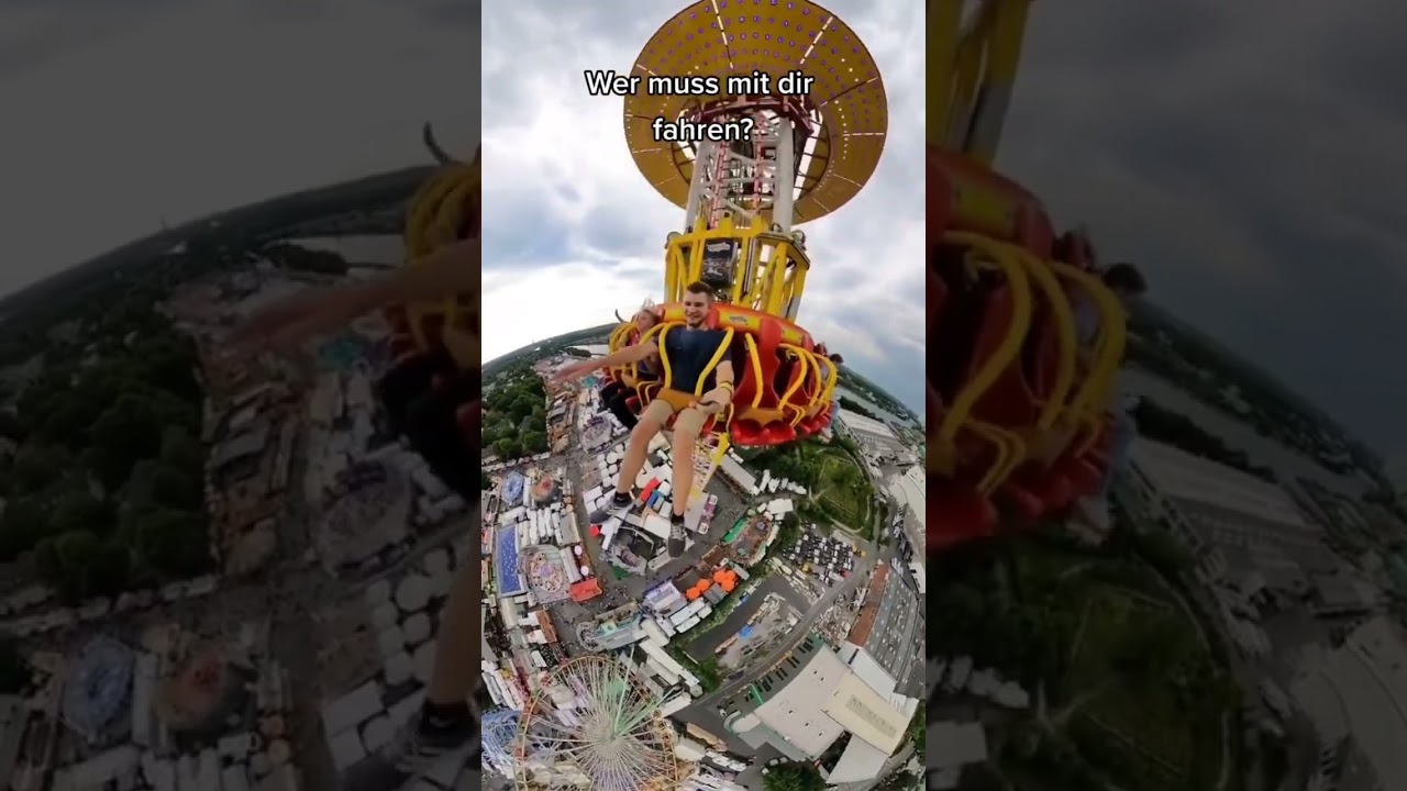 85m GYRO-DROP-TOWER #hangover #crangerkirmes #soeckchen_tv #shortsmitmarietta #shorts