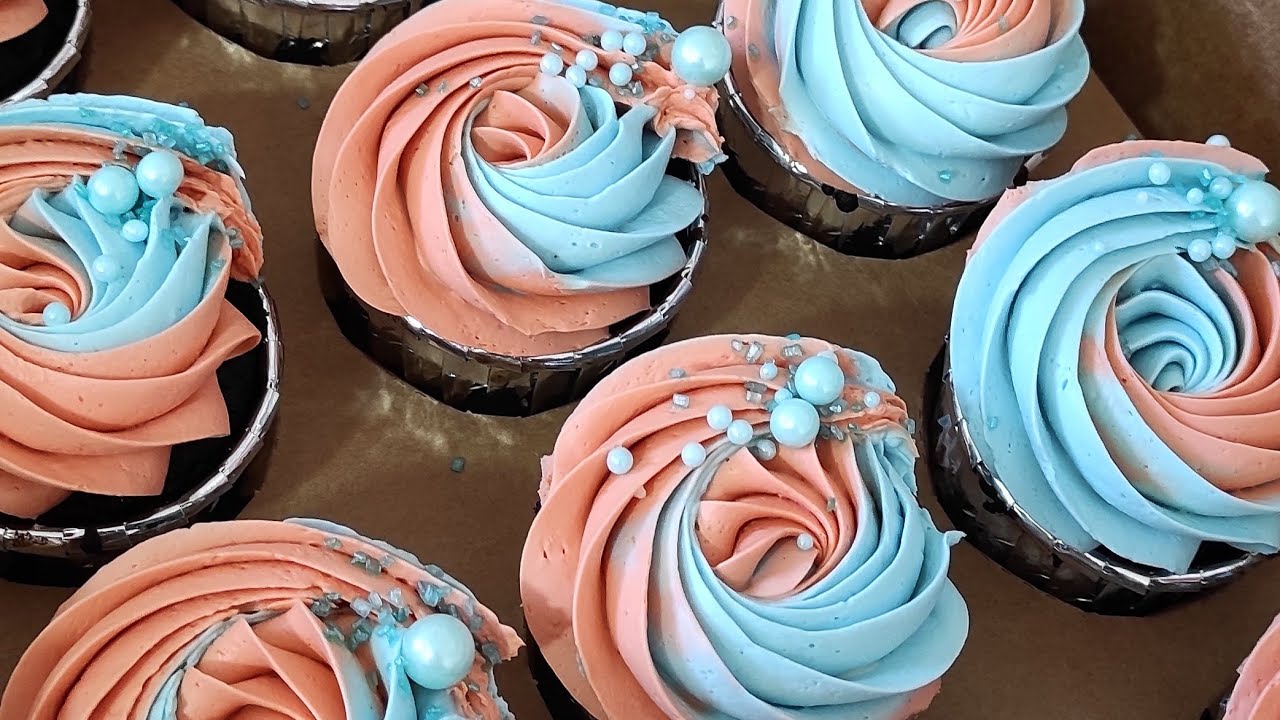 للمبتدئات طريقة تلوين الݣاناش ب2ألوان 🧁