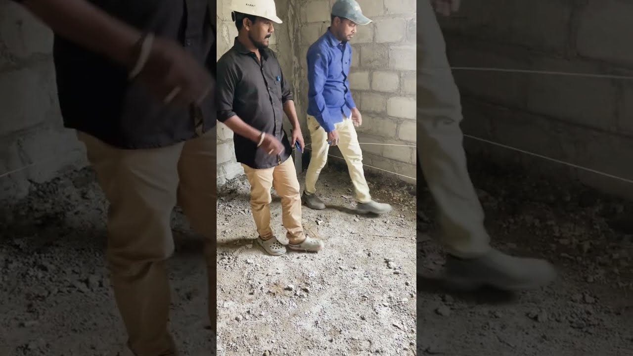 ##Bull marking tipe plastering work Telugu ##