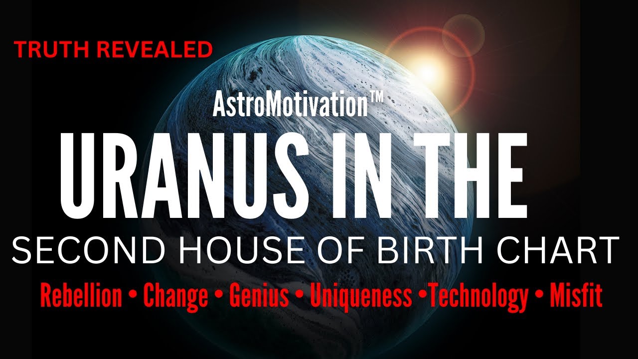 Uranus in the 2nd House of Birth Chart | Unique Ways of Making Money! #astrology #zodiac #horoscope