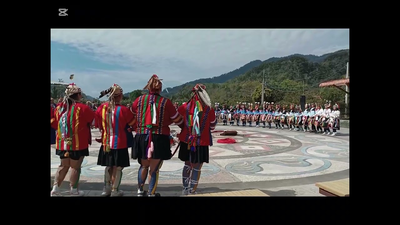 台灣原住民高雄桃源159四社部落拉阿魯哇族聖貝祭迎神儀式祭場2026-02-27