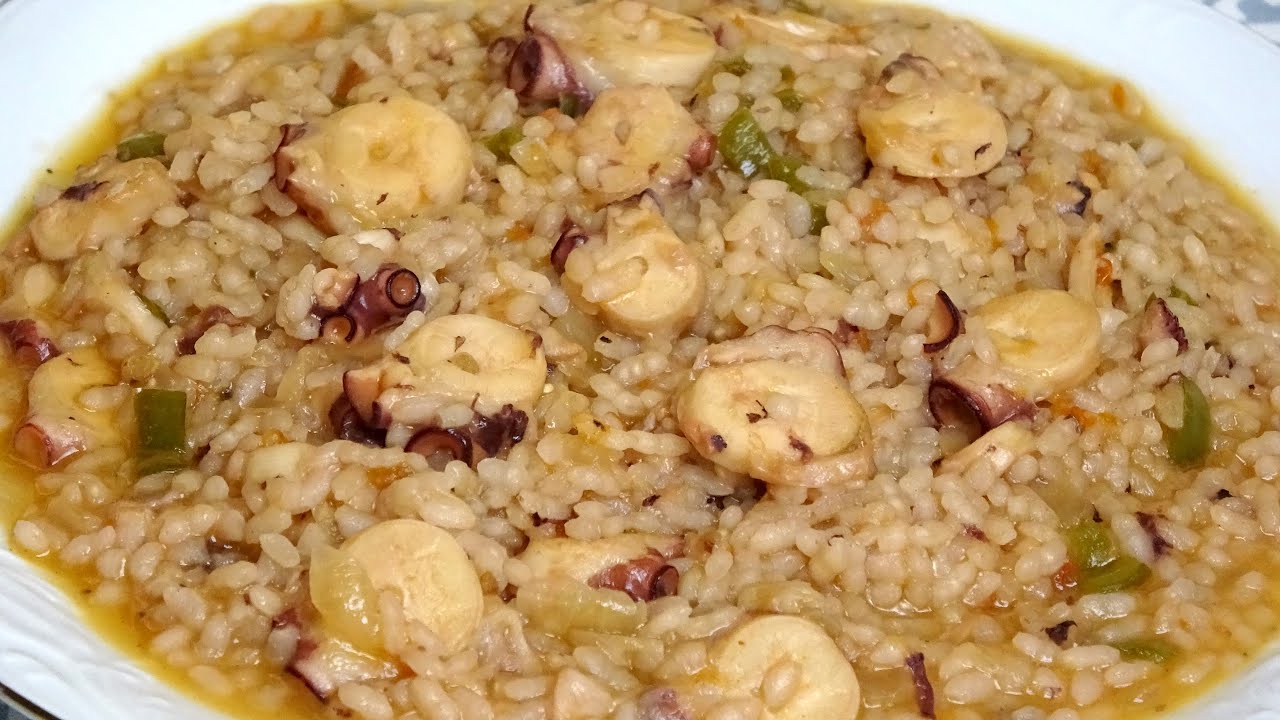 ARROZ CON PULPO, FÁCIL Y RICO! LA MEJOR RECETA QUE HAYAS PROBADO😋🐙RICE WITH OCTOPUS, EASY AND RICH