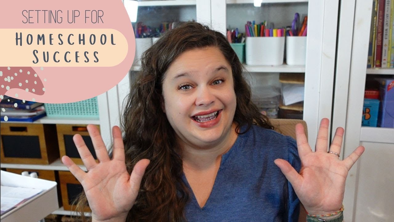 Setting Up for Homeschool Success | Schedule, Organization, Planning
