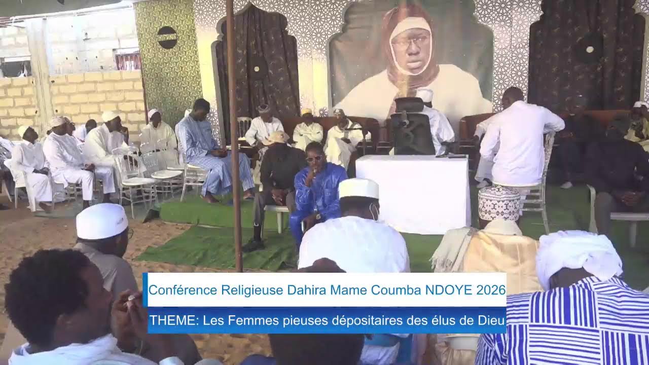 Conférence Religieuse Dahira Mame Coumba NDOYE 2026 par Oustaz Baytir séne  LAYE
