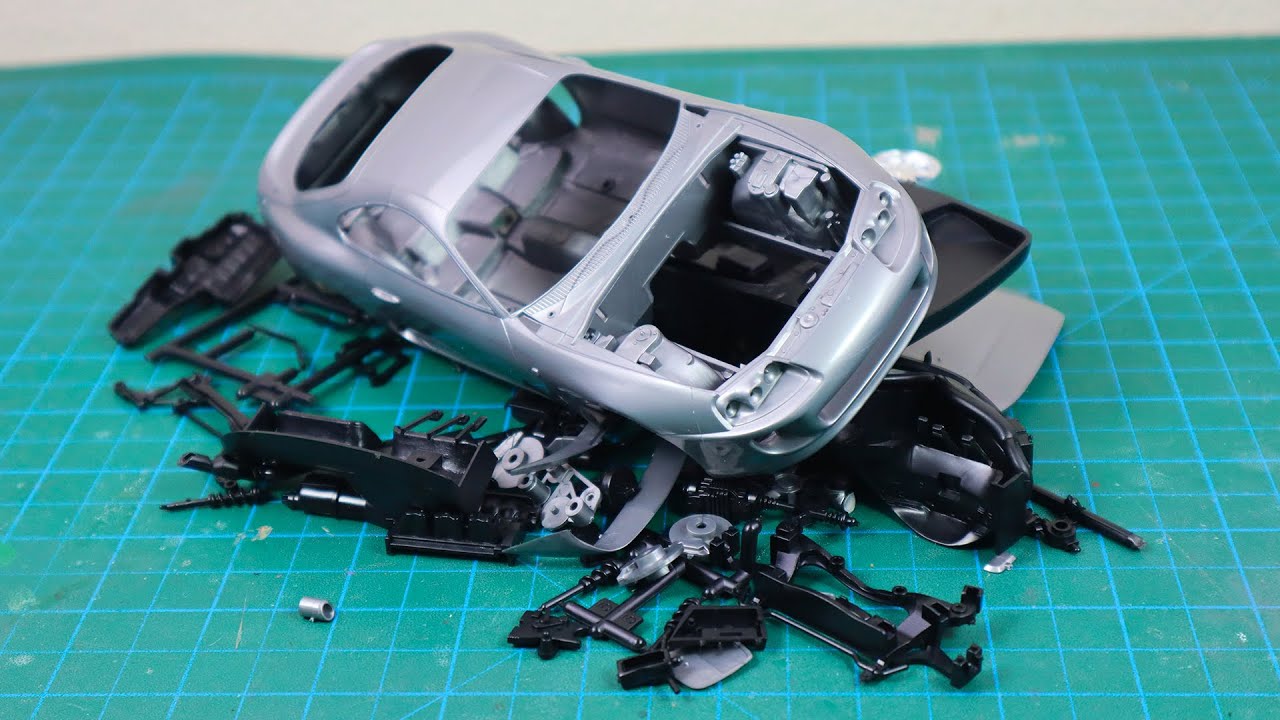 Toyota Supra Maketi Yaptım!!! | Tamiya Toyota Supra  | 1/24 Scale Full Build