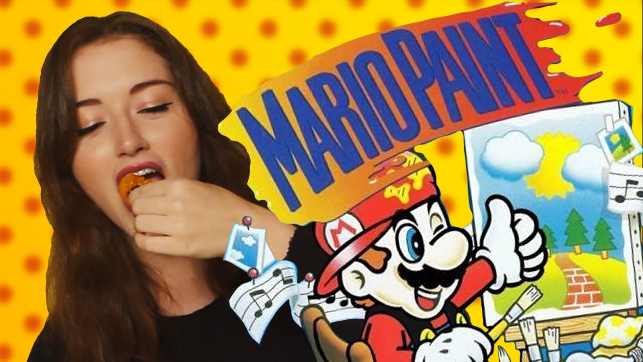 Mario Paint | Hot Pepper Game Review | ft. Sam Leichtamer