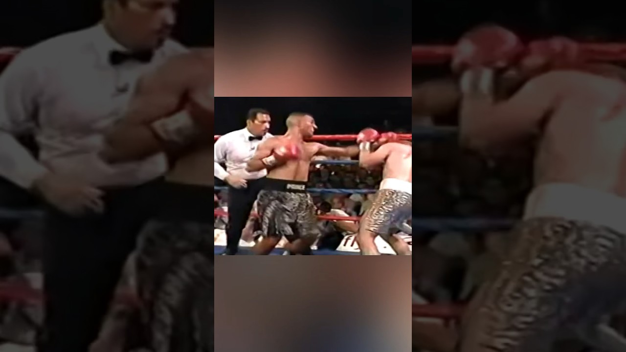 Prince Naseem Hamed vs Augie Sanchez for the WBO featherweight title