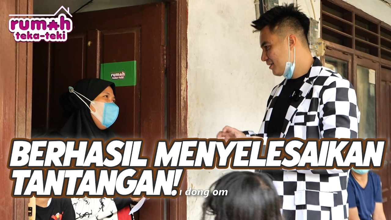 BERHASIL MENYELESAIKAN TANTANGAN, RUMAH CLUE DAPAT HADIAH TAMBAHAN | RUMAH TEKA TEKI | EPS.12 (3/3)