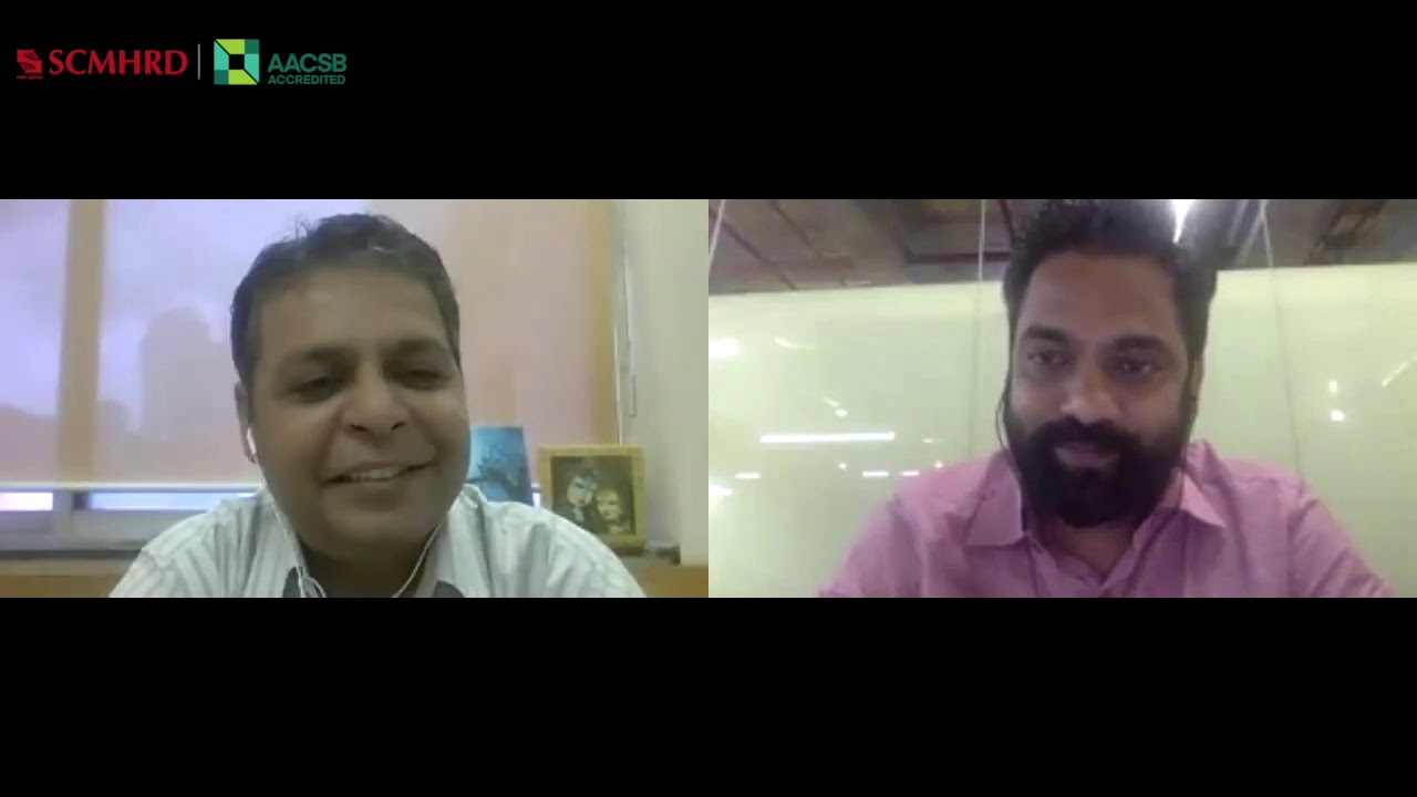 SCMHRD Interview Series: Through The Corporate Lens | Mr. Hunny Ghade | Dr. Manish Sinha