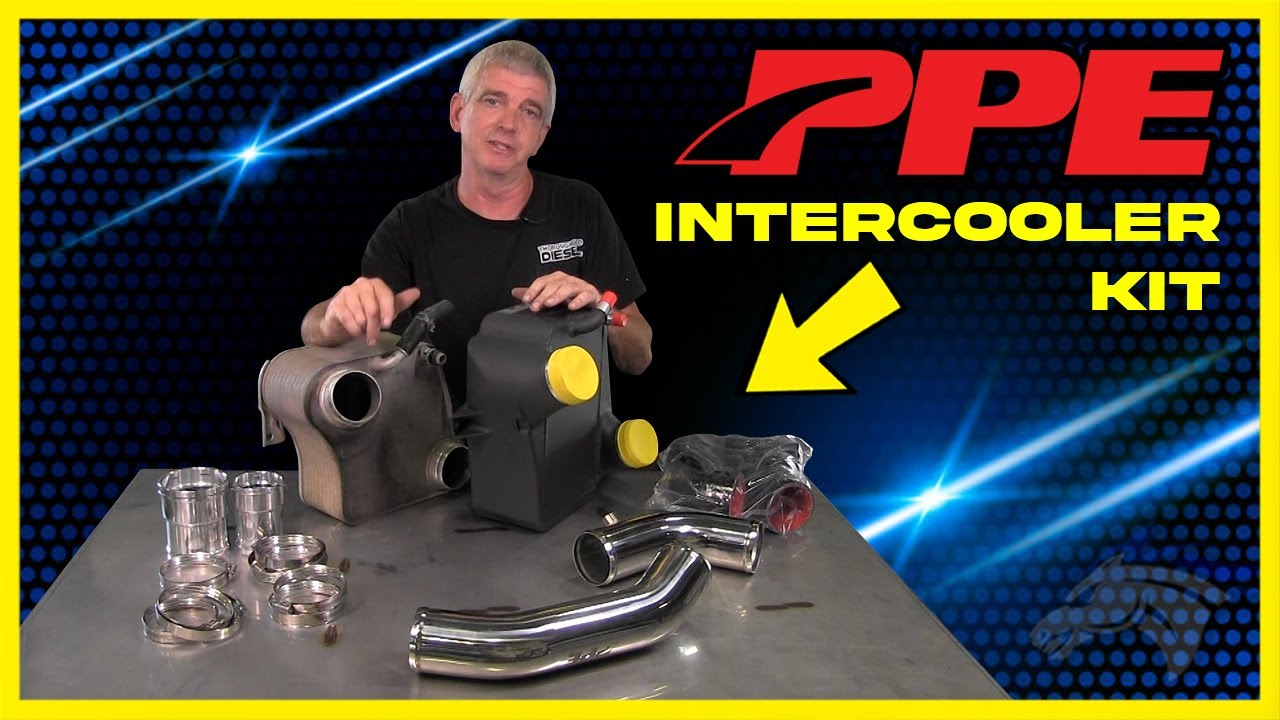 Upgrade Your Ford 6.7L Powerstroke With The Ultimate PPE Air To Water Intercooler Kit! #diesel #fyp