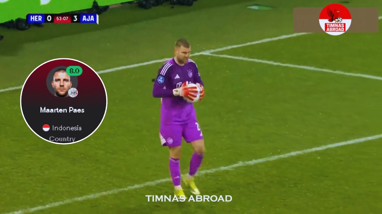 Maarten Paes Clean Sheet! Ajax Menang 3-0 di Kandang Heracles 🔥