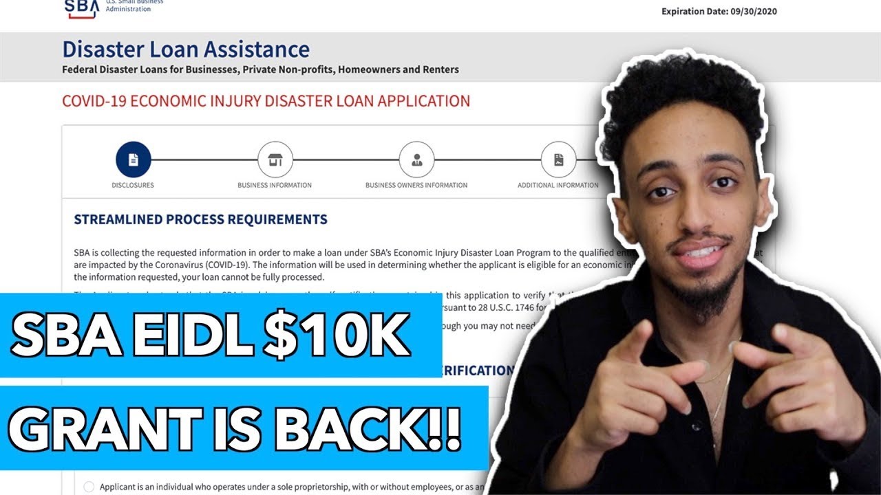 SBA EIDL $10,00 Grant Is BACK! Do You Qualify?